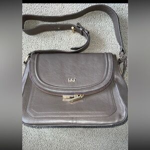 Mercer & Madison Leather Tassel Shoulder Messenger Handbag